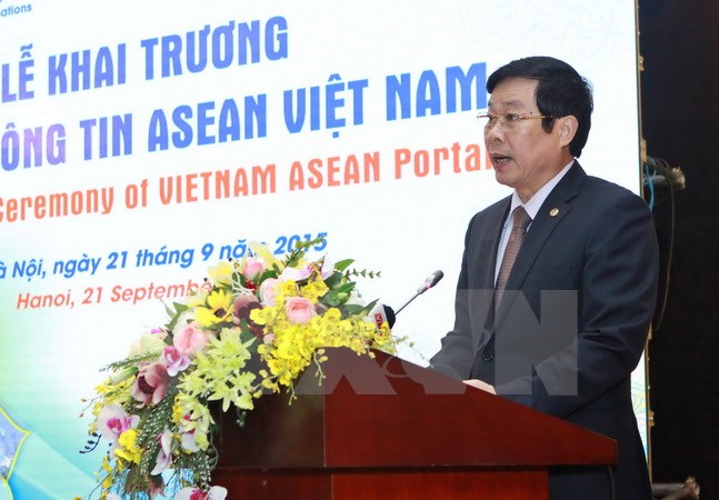 Cổng thông tin ASEAN Việt Nam chính thức được khai trương